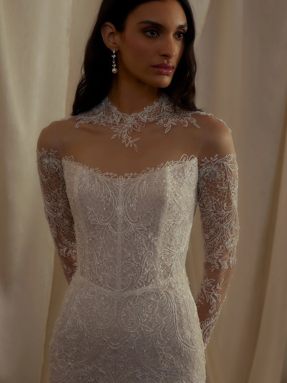 🤍Enaura Giselle Wedding Gown W/ Detachable Bolero Size 10 Ivory